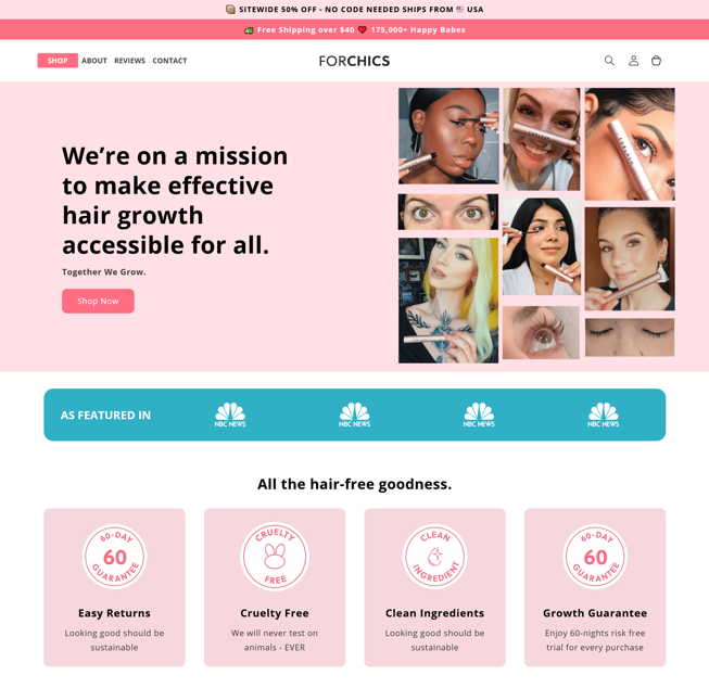Beautify - Forchics Shopify Theme