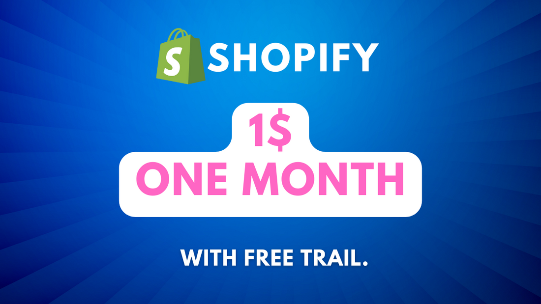 Shopify 3 month for $1 Dollar
