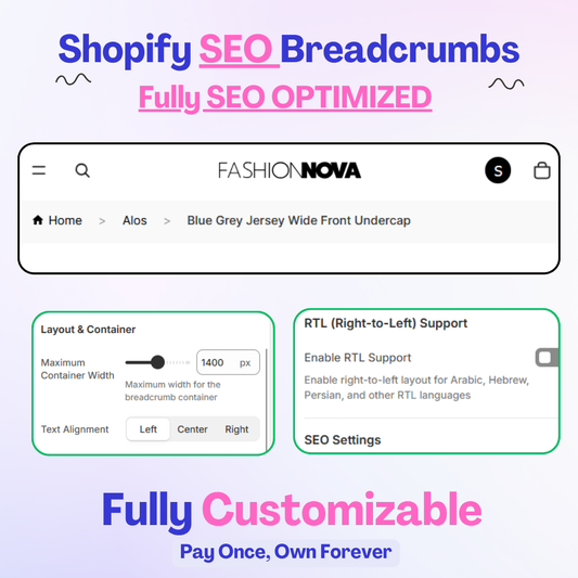 Shopify Horizon Theme Breadcrumbs - Fully SEO Optimized